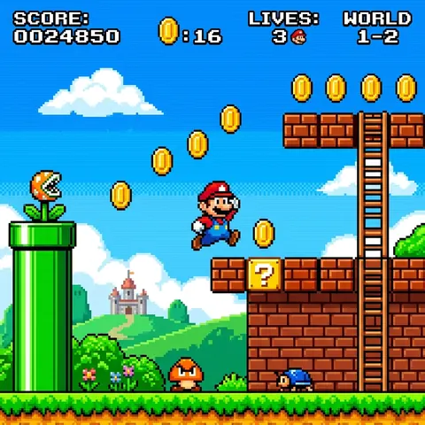 2D Sprite Tilemap Platformer Preview